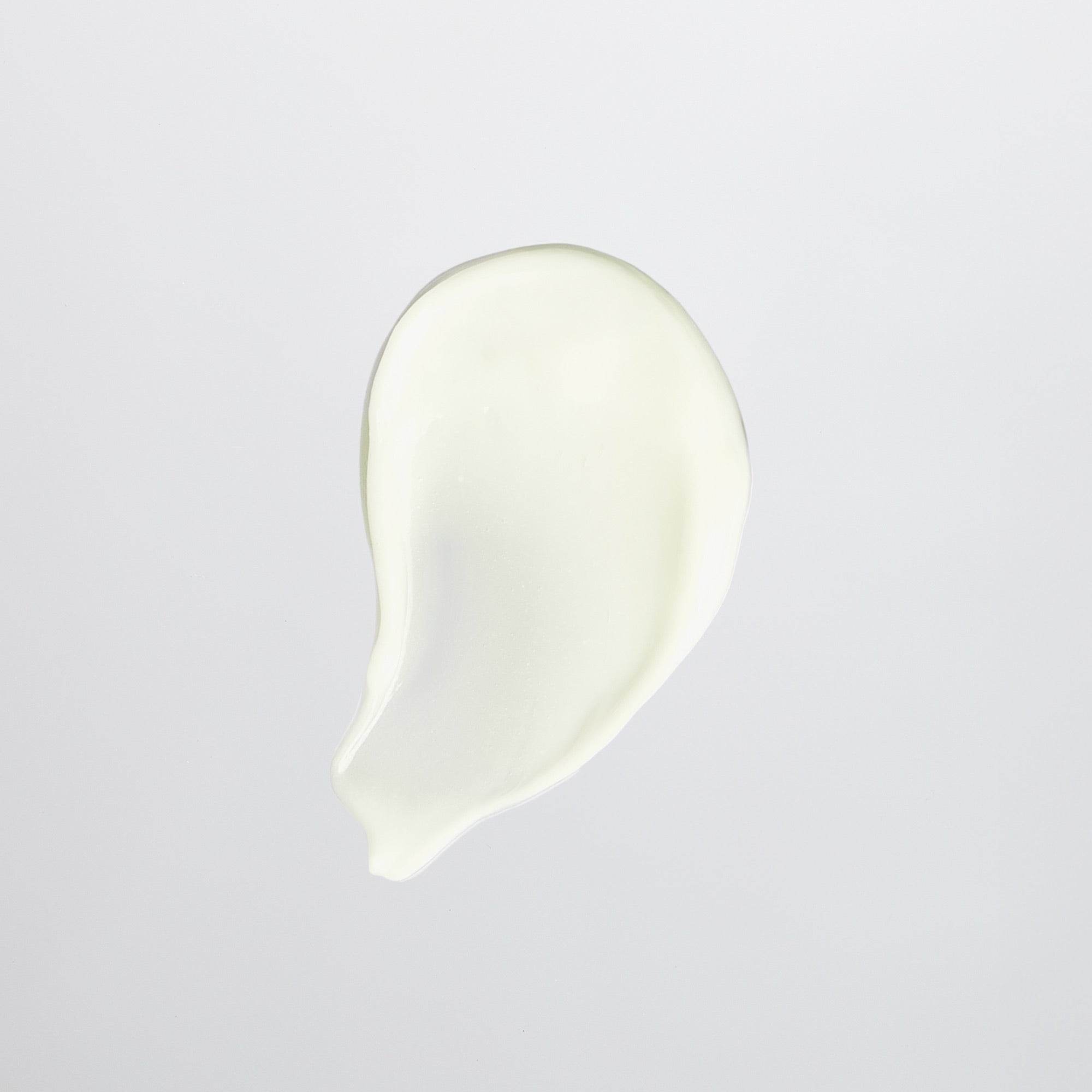 Swatch of pale yellow cream